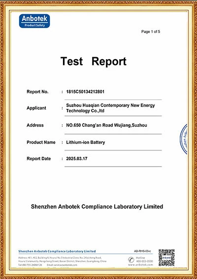 Certificates
