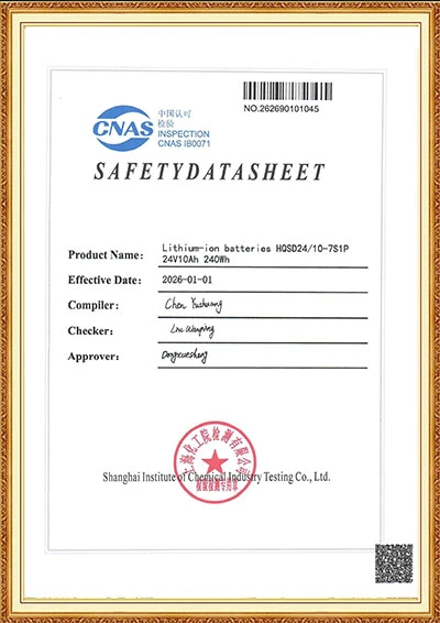 Certificates